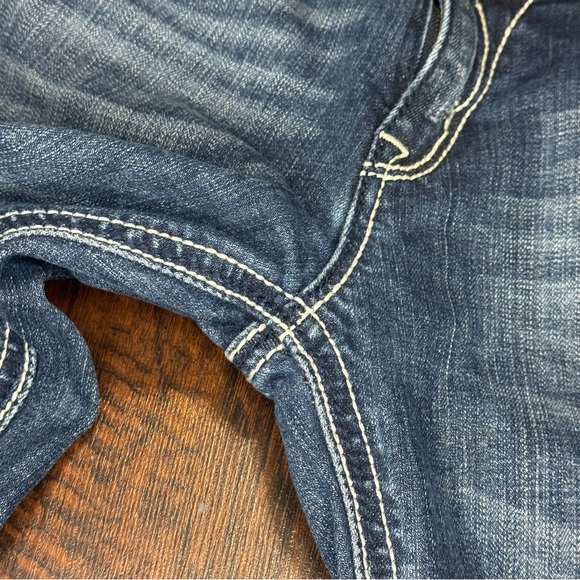 Rock Revival Liberty Boot Cut Stylish Blue Women's Jeans Y2K Vintage 31 EUC - Picture 5 of 14